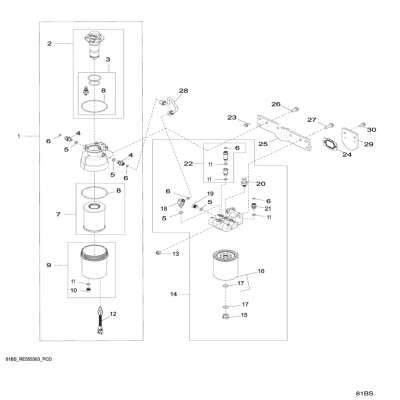 Group 81: Primary Fuel Filter, continued  第81組：燃油初級(jí)濾清器，&amp;amp;ldquo;GM93289,&amp;amp;rdquo;&amp;amp;ldquo;GM93285,&amp;amp;rdquo;&amp;amp;ldquo;GM91650,&amp;amp;rdquo;&am
